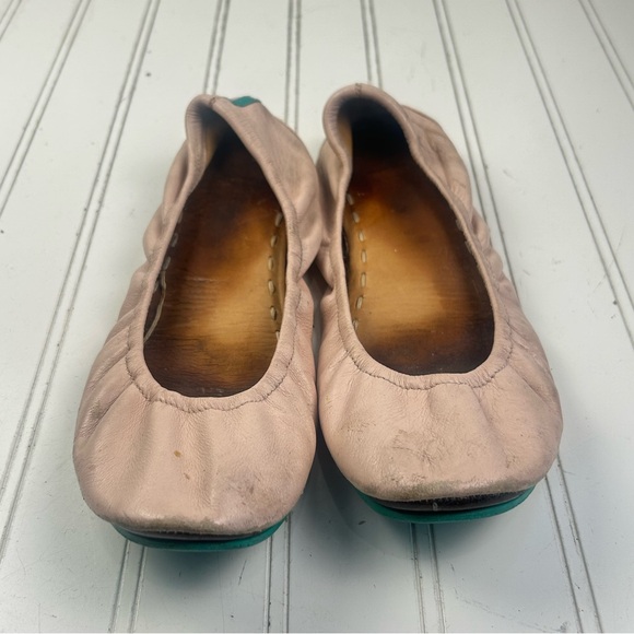 TIEKS by Gavrieli Ballerina Pink Blush Soft Leather Ballet Flats Womenโs Size 9 - Picture 4 of 12